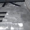 Colocacion de marmol en escalera