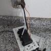 Corrección de toma corriente, cambio de conductores y tierra fisica bajo norma NOM 001-SEDE-2012
