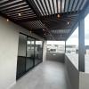 pérgola en terraza