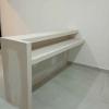 Escritorio recepción diseñado en tablaroca