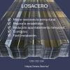 Fabricación de lámina LOSACERO de acero galvanizado.