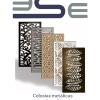 Fabricación de celosías metálicas, desarrollada con diseños exclusivos a gusto de cada cliente e identidad del proyecto.