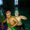 sesion de natation Voluntariat  con niños autismo