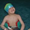 sesion de natation Voluntariat  con niños autismo