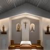 Diseño y ejecución de fachada de Presbiterio en Capilla Sr. de los Milagros