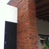 Muro aparente con detalle