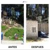 Antes y despues proyecto de remodelación Casa Mazatla
