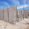 Ejecución de muros block planta baja