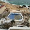 Proceso de alberca Acapulco Guerrero despues de Huracan Otis