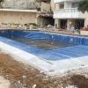 Remodelacion de alberca Ddespues de Huracan Otis