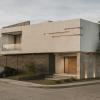 Representación 3D realista de vivienda moderna.