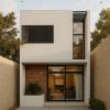 Diseño moderno minimalista de vivienda unifamiliar. Casa Element. Ubicación: Tepatepec, Hgo.