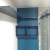 Repisas para baño en tono azul zafiro