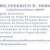 Federico D. Hermoso Y Asociados. Corporativo Juridico Especializado.