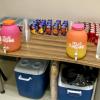Agua preparada, jugos y refrescos