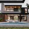Perspectiva de casa-habitación