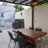terraza en patio trasero
