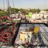 Losa de entrepiso con instalaciones.