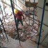 Demolición para ampliación.