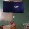 Instalación de minisplit y televisión.