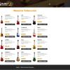 Tienda de guitarras con carrito de compras